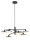 Madi, beltéri függőlámpa LED24W, H80-150cm