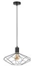 Fran, beltéri függőlámpa E27 1xMAX40W, D30cm