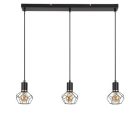 Fran, beltéri függőlámpa E27 3xMAX40W, L70cm