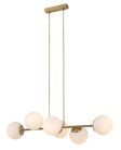 Kiara, beltéri függőlámpa E27 6xMAX35W, L91cm
