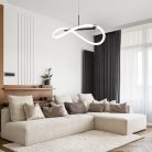 Serena, beltéri függőlámpa LED15W, D45cm