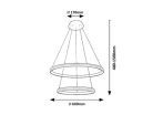 Grete, beltéri függőlámpa LED60W, D60cm