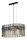 Inesa, beltéri függőlámpa E27 2xMAX40W, L60cm