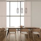Rovier, beltéri függőlámpa E27 3xMAX40W, L85cm