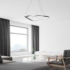 Mirossi, beltéri függőlámpa LED40W, D81cm