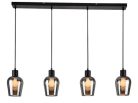 Florian, beltéri függőlámpa E27 4xMAX40W, L95cm