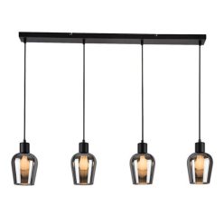 Florian, beltéri függőlámpa E27 4xMAX40W, L95cm