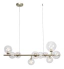 Aslov, beltéri függőlámpa G9 10xMAX28W, L80cm