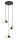 Lition, beltéri függőlámpa G9 6xMAX28W, H120cm