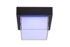 Durbe,kül.fali/ mennyezeti LED10W, szögletes