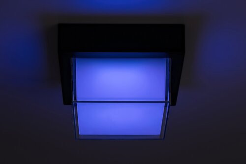 Durbe,kül.fali/ mennyezeti LED10W, szögletes