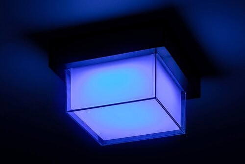 Durbe,kül.fali/ mennyezeti LED10W, szögletes