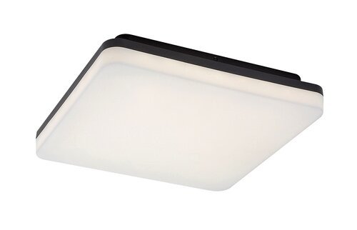 Pernik,kül.mennyezeti LED24W,fekete,szögletes