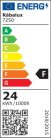 Pernik,kül.mennyezeti LED24W,fekete,szögletes