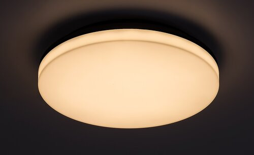 Pernik,kül. mennyezeti LED24W, fekete, kerek