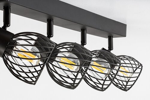 Aberama, beltéri mennyezeti E14 4xMAX10W,L54,5cm