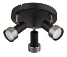 Konrad, beltéri mennyezeti GU10 3xMAX50W, D24cm
