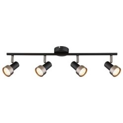 Konrad, beltéri mennyezeti GU10 4xMAX50W, L60cm