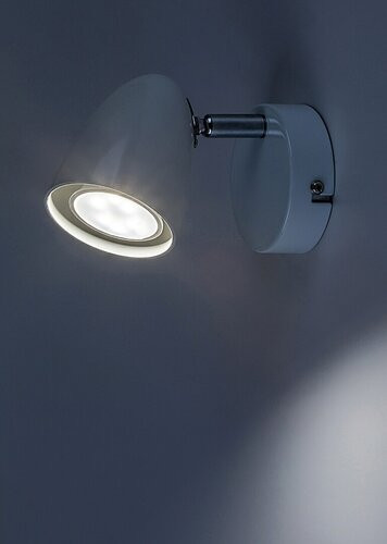 Perico, beltéri fali, GU10 1xMAX5W, fehér