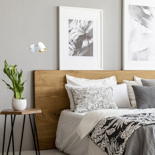 Perico, beltéri fali, GU10 1xMAX5W, fehér