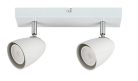 Perico, beltéri mennyezeti GU10 2xMAX5W, fehér