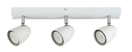Perico, beltéri mennyezeti GU10 3xMAX5W, fehér