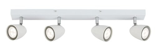 Perico, beltéri mennyezeti GU10 4xMAX5W, fehér
