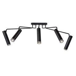 Senobia, beltéri mennyezeti GU10 5xMAX35W,L130cm