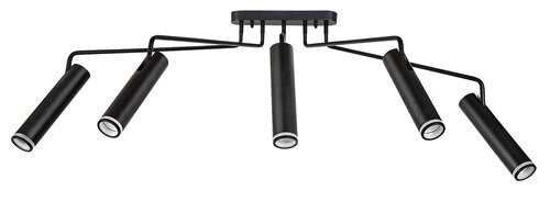 Senobia, beltéri mennyezeti GU10 5xMAX35W,L130cm