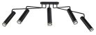 Senobia, beltéri mennyezeti GU10 5xMAX35W,L130cm
