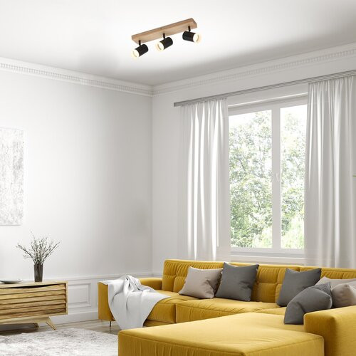 Toras, beltéri mennyezeti GU10 3xMAX5W, L44cm