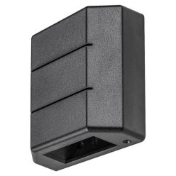 Lippa,kül.fali,fekete,LED 6W,fel-le vil.