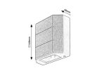 Lippa,kül.fali,fehér,LED 6W,fel-le vil.