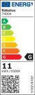 Rader, beltéri álló, LED11W, H133cm, fekete