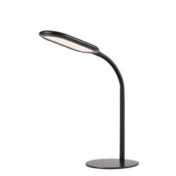 Adelmo, beltéri asztali, LED10W,H33cm,fekete