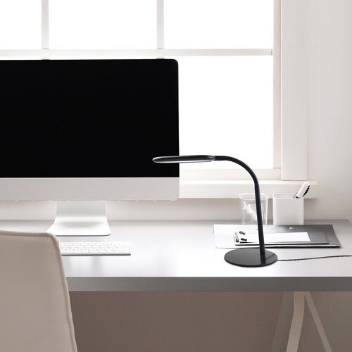 Adelmo, beltéri asztali, LED10W,H33cm,fekete