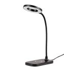 Hardin, beltéri asztali, LED5W, H29cm,fekete