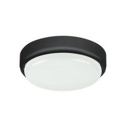Hort,kül.fali/mennyezeti LED15W, fekete,kerek