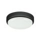 Hort,kül.fali/mennyezeti LED15W, fekete,kerek