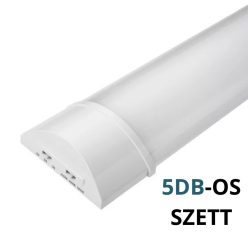 5 db Eurolamp ZÁRT TÍPUSÚ LED Batten 30-40-50W 1,50m 3CCT