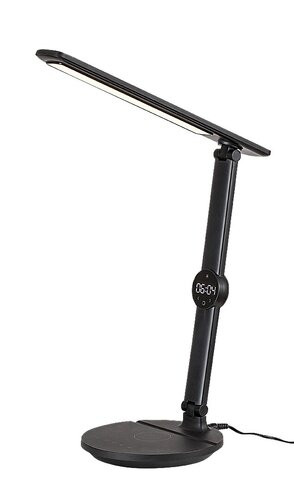 Isak, beltéri asztali, LED9W, H38cm, fekete