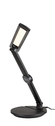 Isak, beltéri asztali, LED9W, H38cm, fekete