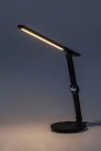 Isak, beltéri asztali, LED9W, H38cm, fekete
