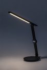 Isak, beltéri asztali, LED9W, H38cm, fekete
