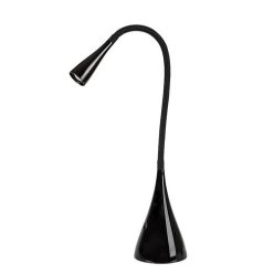 Jeff2, beltéri asztali, LED4W, H48cm, fekete