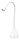 Jeff2, beltéri asztali, LED4W, H48cm, fehér