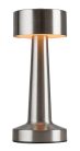 Senan, beltéri asztali, LED2,7W, H21cm,ezüst
