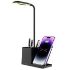 Cerie, beltéri asztali, LED4W,H30,5cm,fekete