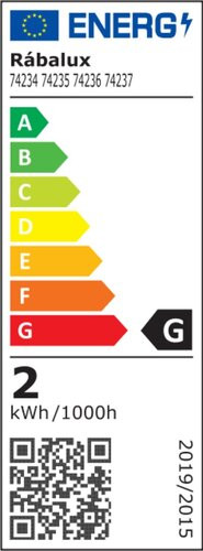 Bedi, beltéri asztali, LED2W, H27cm, kék