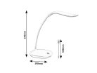 Bedi, beltéri asztali, LED2W,H27cm,rózsaszín